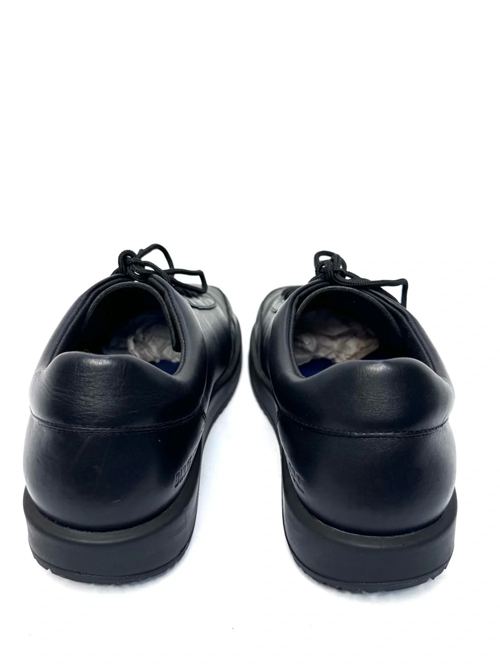 Birkenstock Highwood Lace Low Mens US 7 EU 40 Black Leather Comfort Shoes